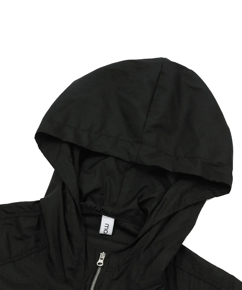 MACKY Golf: Packable Hood Jacket - Black