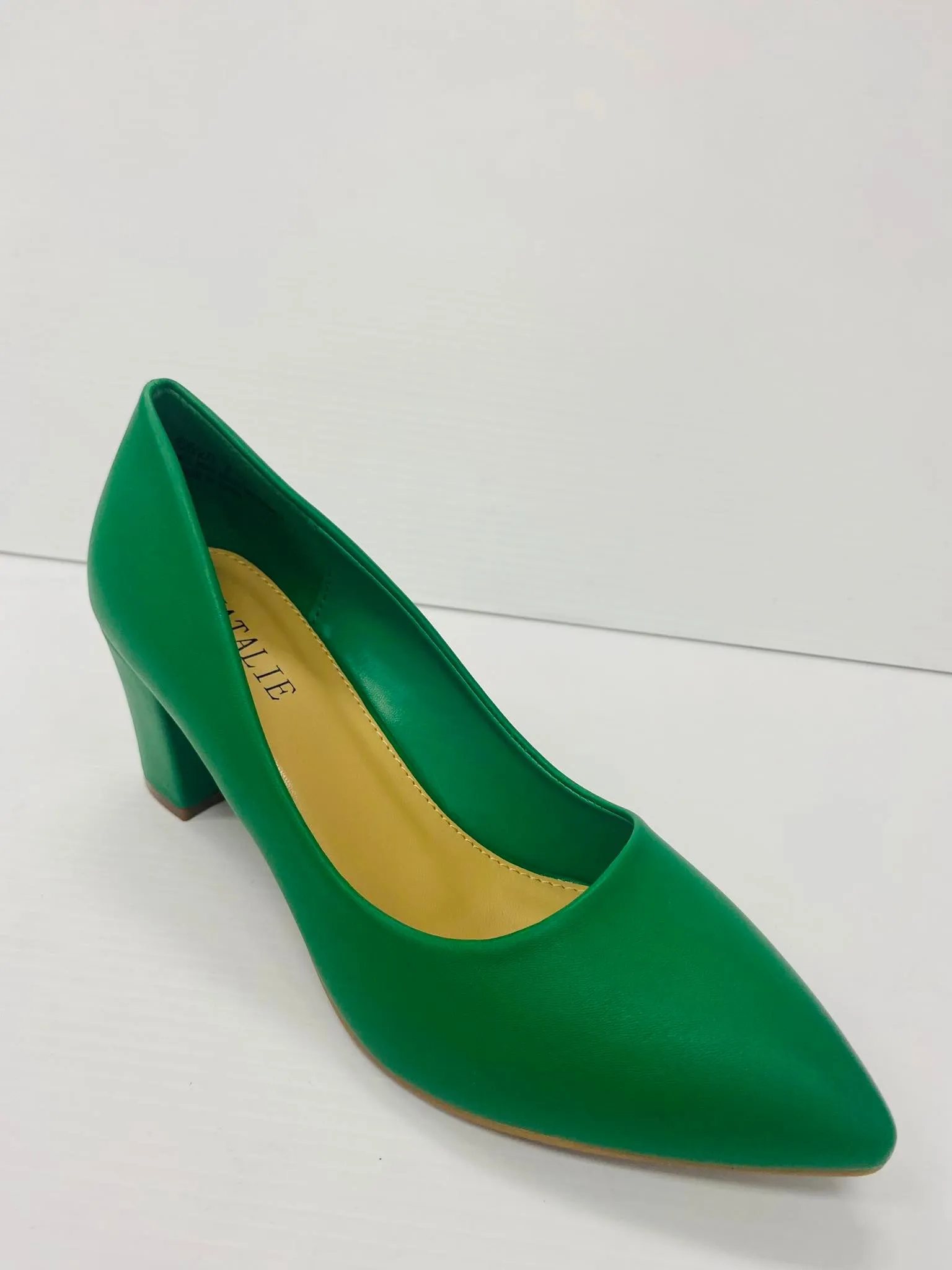 Marc London WIDE WIDTH 6530 Low Chunky Heels