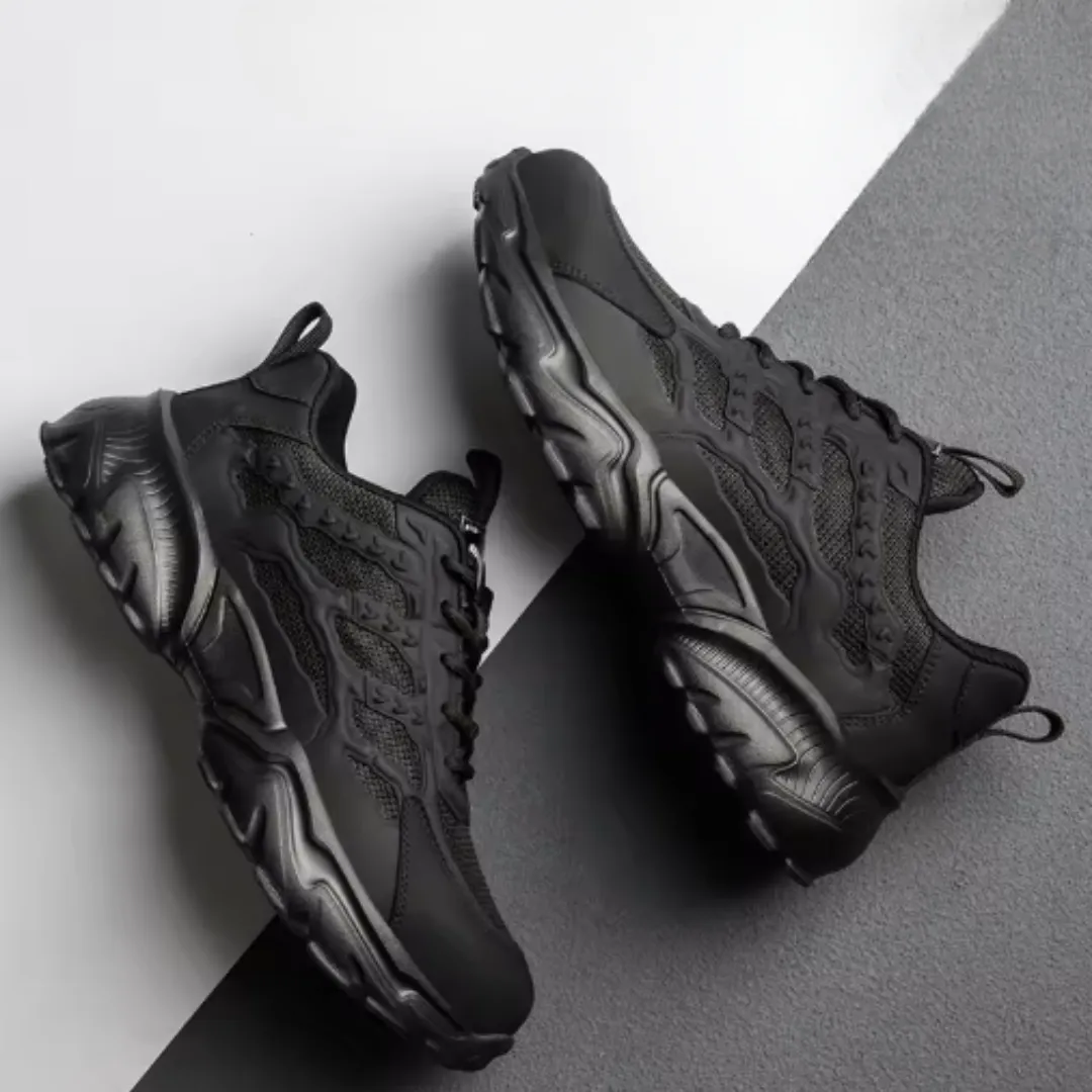 Men's Functional Puncture Resistant Laced Up Sneakers