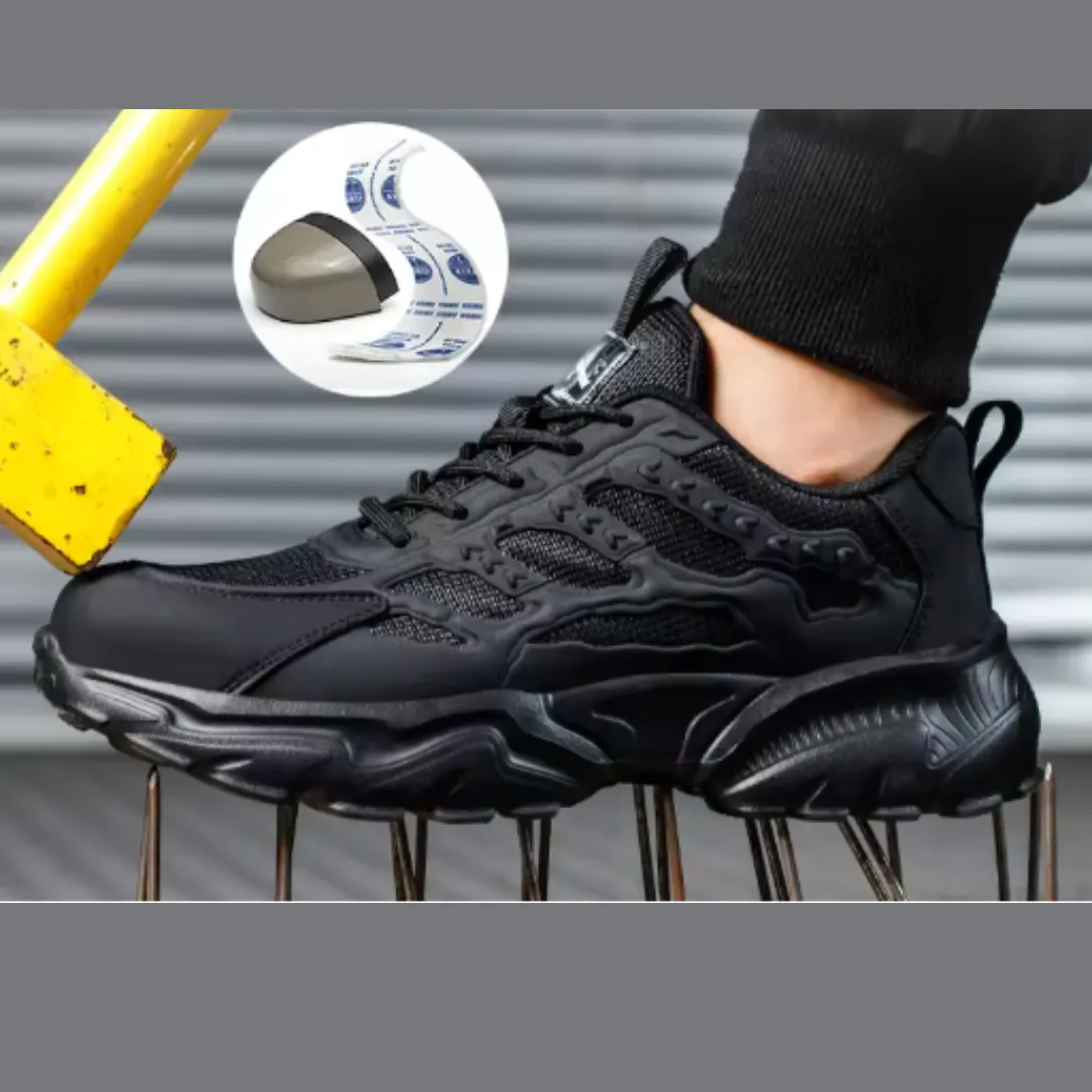 Men's Functional Puncture Resistant Laced Up Sneakers