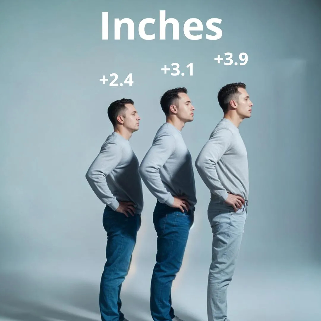 Men's Ultimate 2.4, 3.1 & 3.9 inches Elevation Sneakers