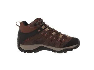 Merrell Men's Alverstone 2 Mid WP Hiking Boot Wide Width Earth Leather J036927W