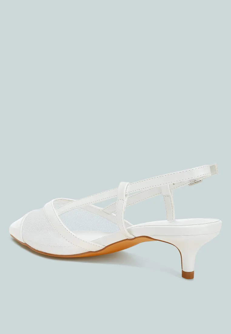 Mesh Slingback Sandals By RAG
