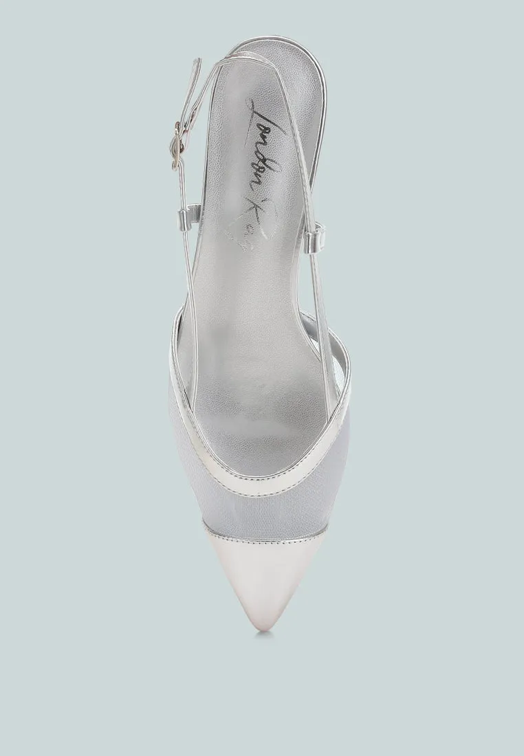 Mesh Slingback Sandals By RAG