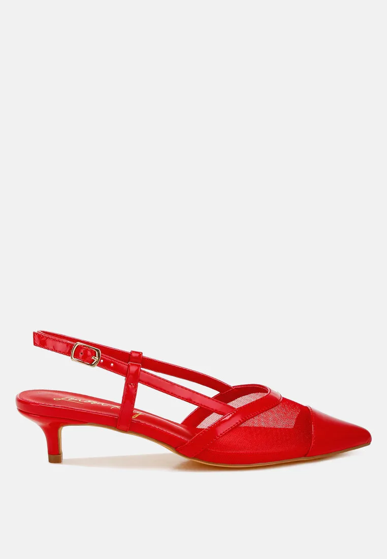 Mesh Slingback Sandals By RAG