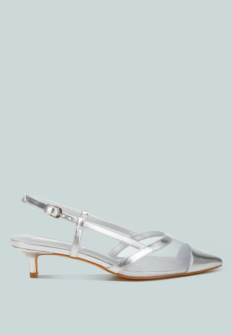 Mesh Slingback Sandals By RAG