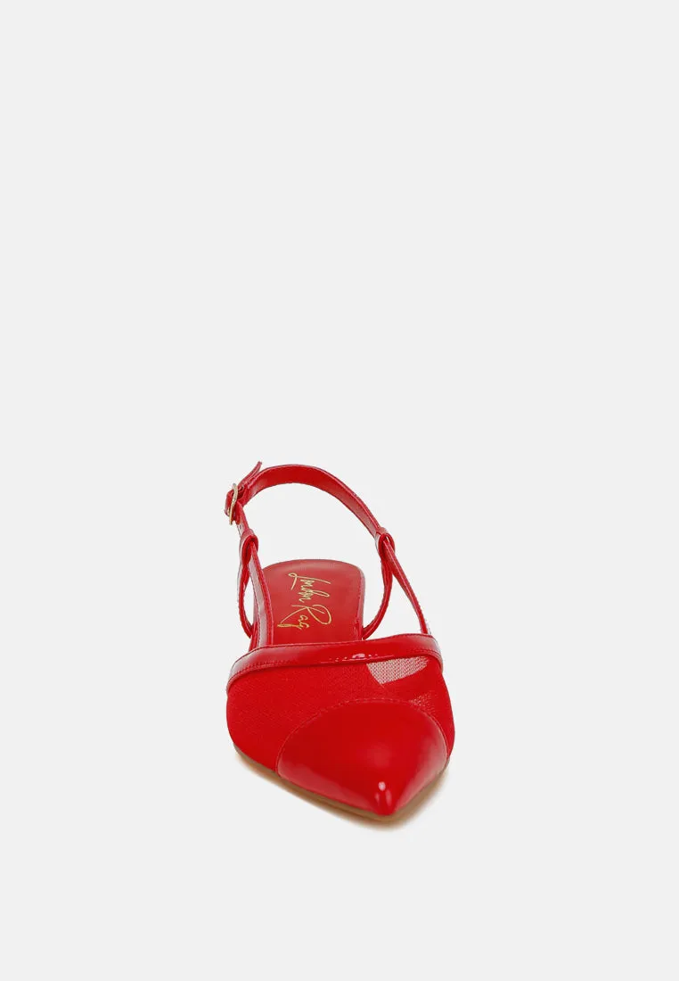 Mesh Slingback Sandals By RAG