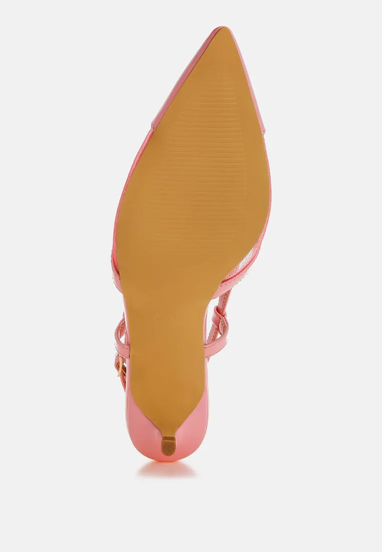 Mesh Slingback Sandals By RAG