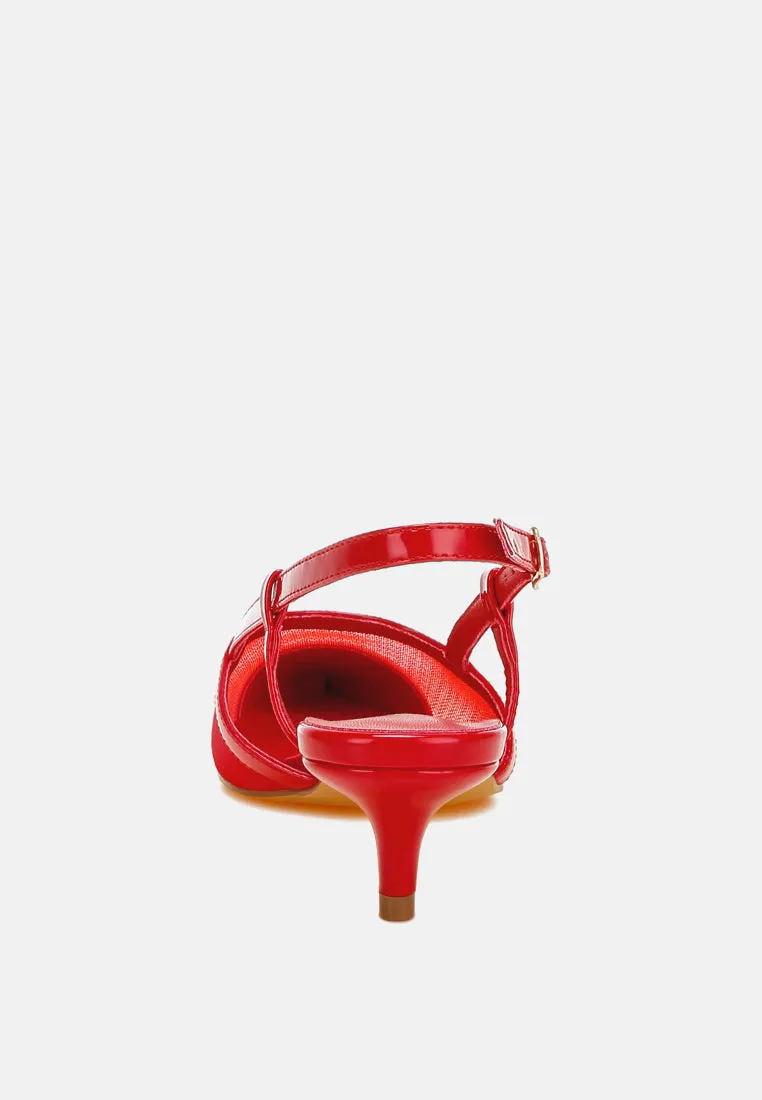 Mesh Slingback Sandals By RAG