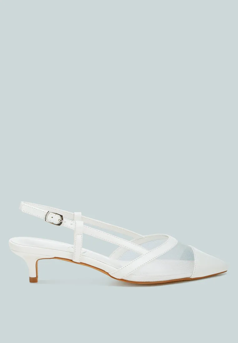 Mesh Slingback Sandals By RAG