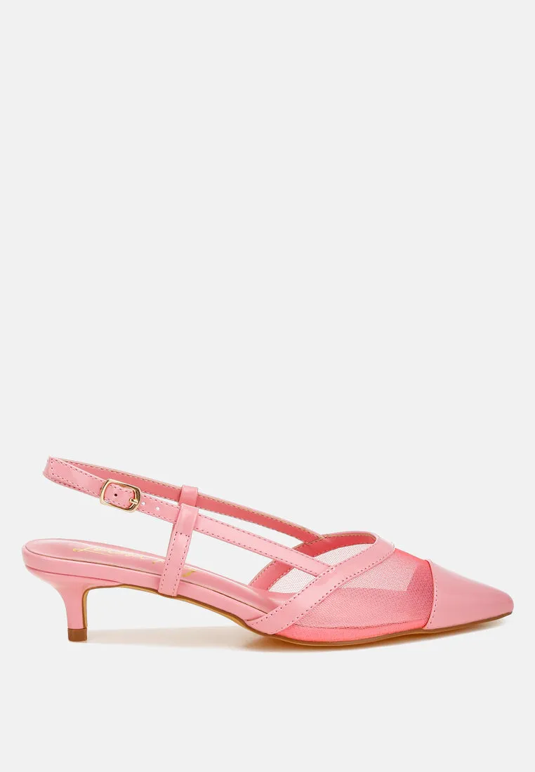 Mesh Slingback Sandals By RAG