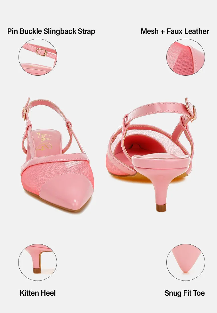 Mesh Slingback Sandals By RAG