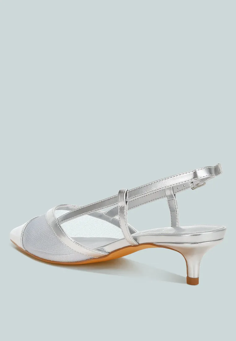 Mesh Slingback Sandals By RAG