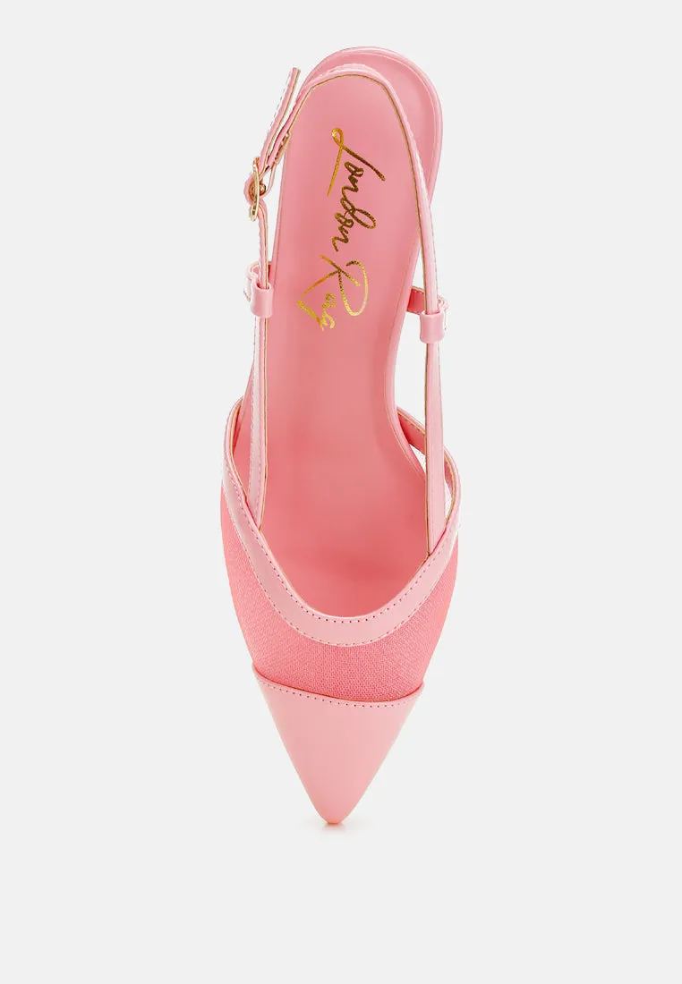Mesh Slingback Sandals By RAG