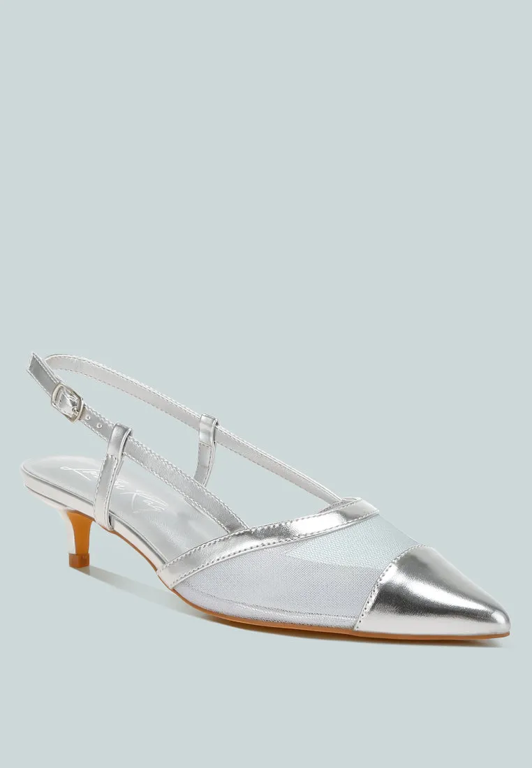 Mesh Slingback Sandals By RAG