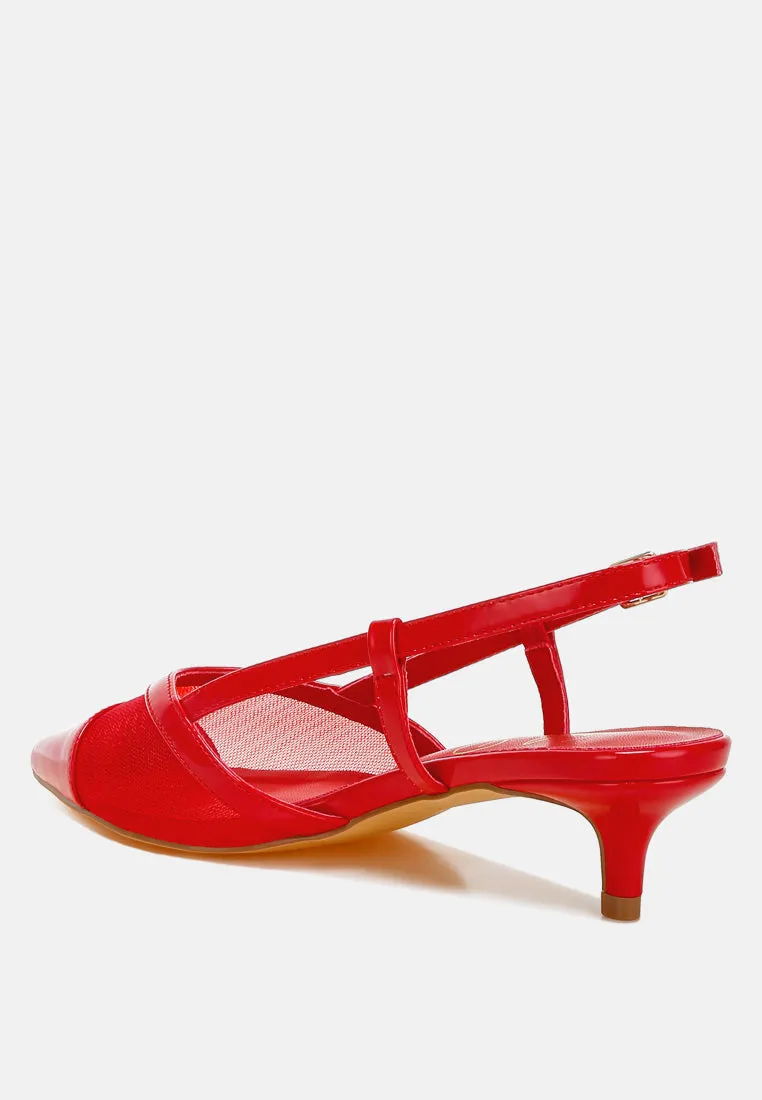 Mesh Slingback Sandals By RAG