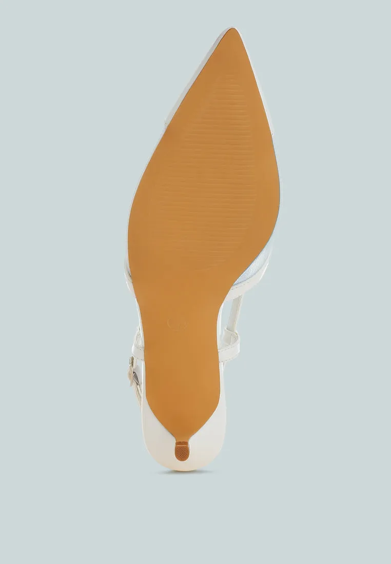 Mesh Slingback Sandals By RAG