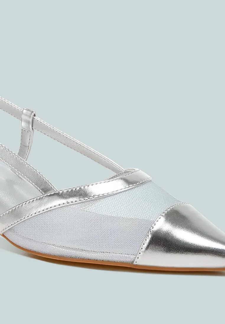 Mesh Slingback Sandals By RAG