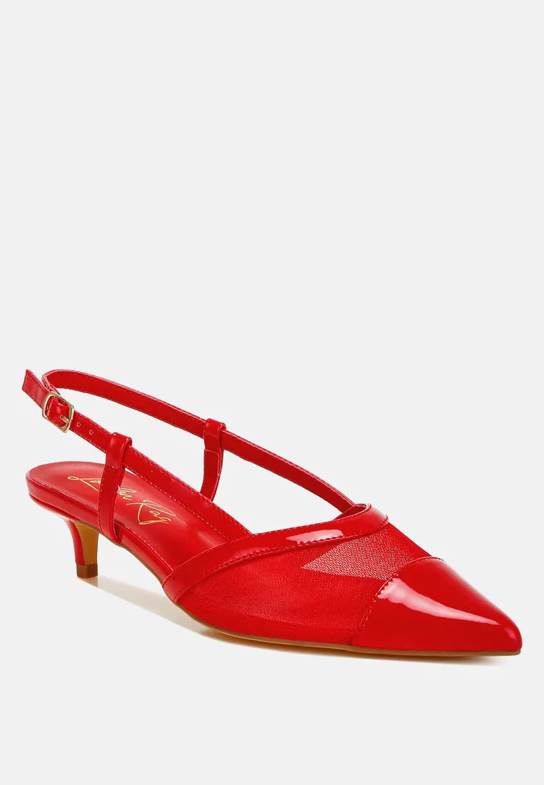 Mesh Slingback Sandals By RAG