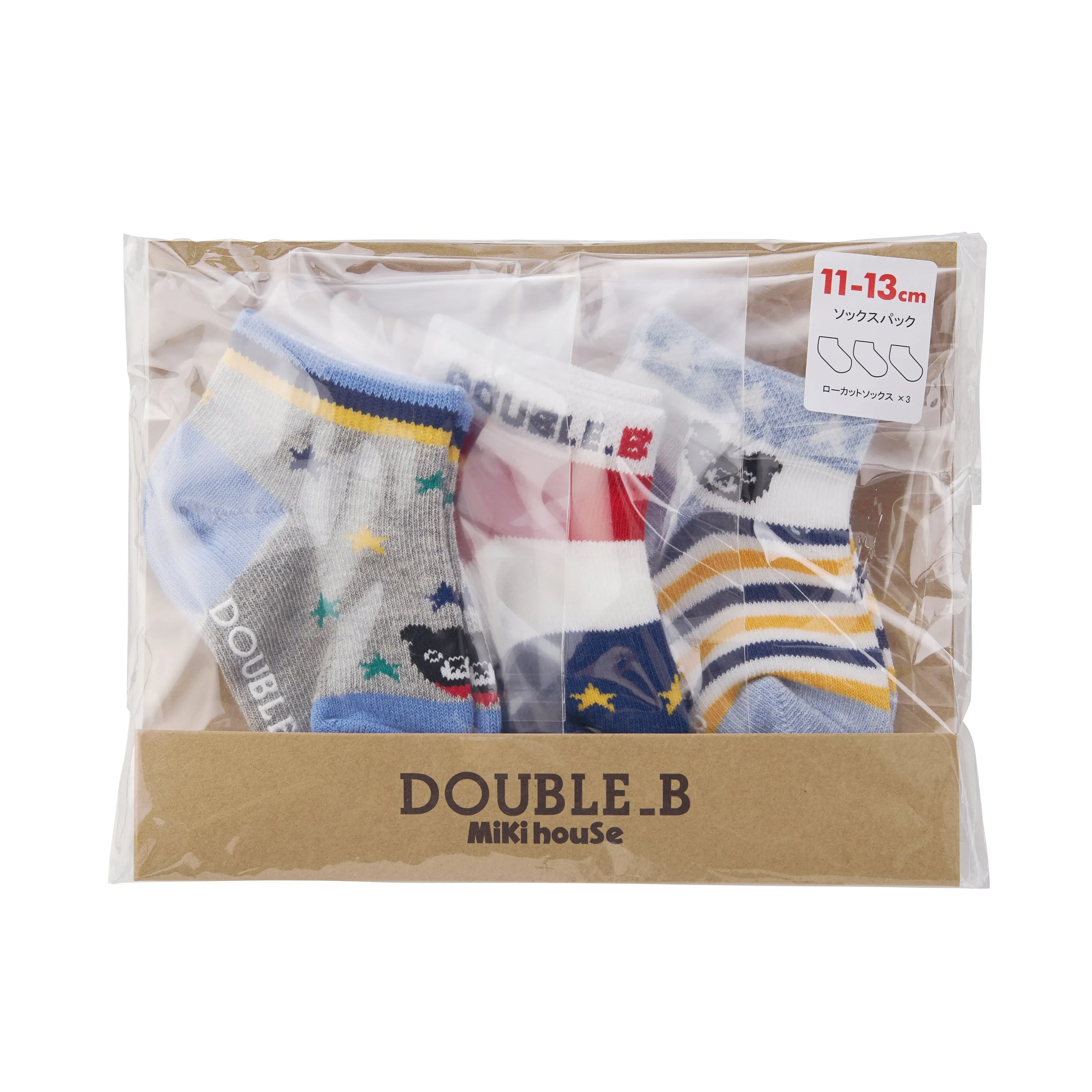MIKIHOUSE DOUBLE_B SOCKS PACK
