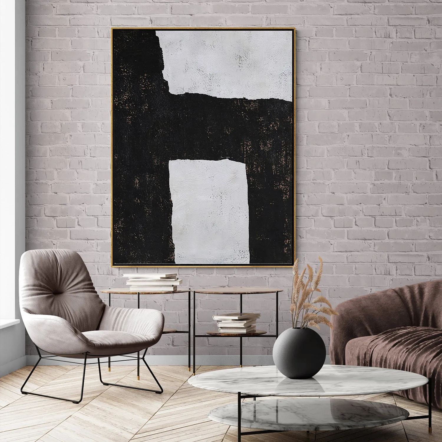 Minimal Geometric Art H65V