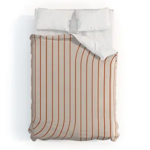 MINIMAL LINE CURVATURE CORAL 2 DUVET / COMFORTER