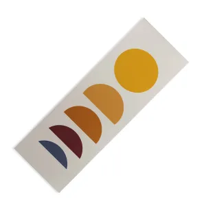 Minimal Sunrise Sunset I Yoga Mat