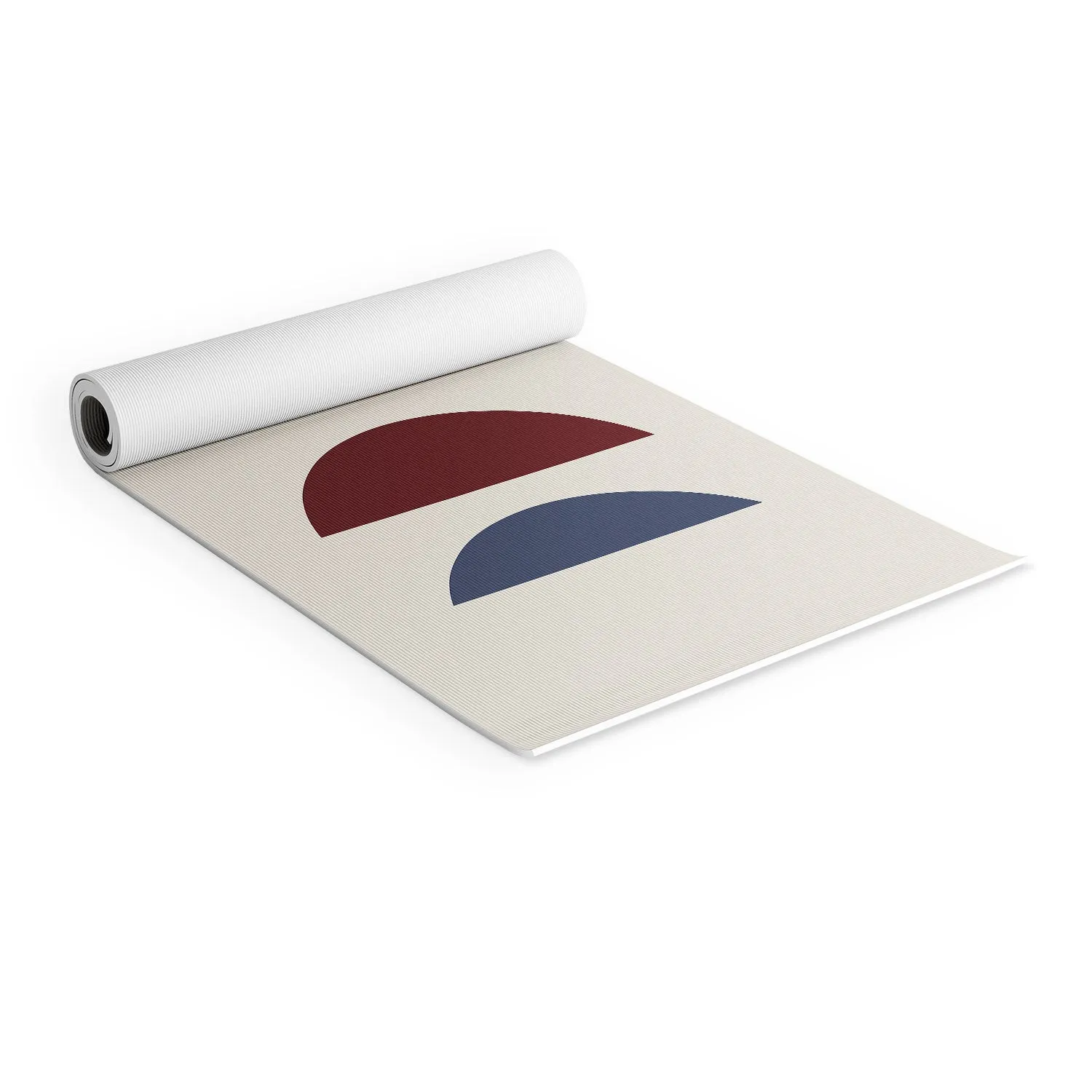 Minimal Sunrise Sunset I Yoga Mat