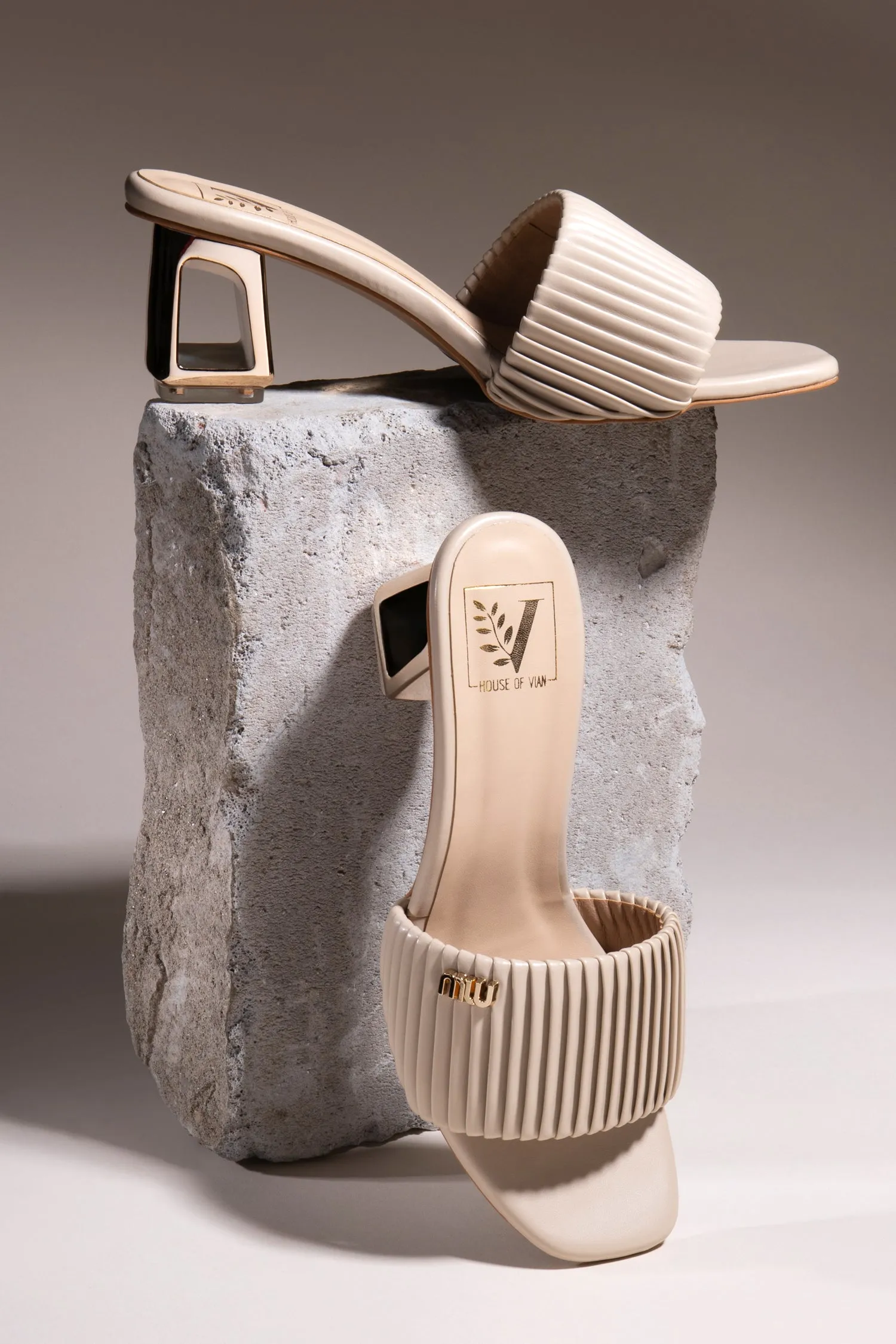 Misha Nude Heels
