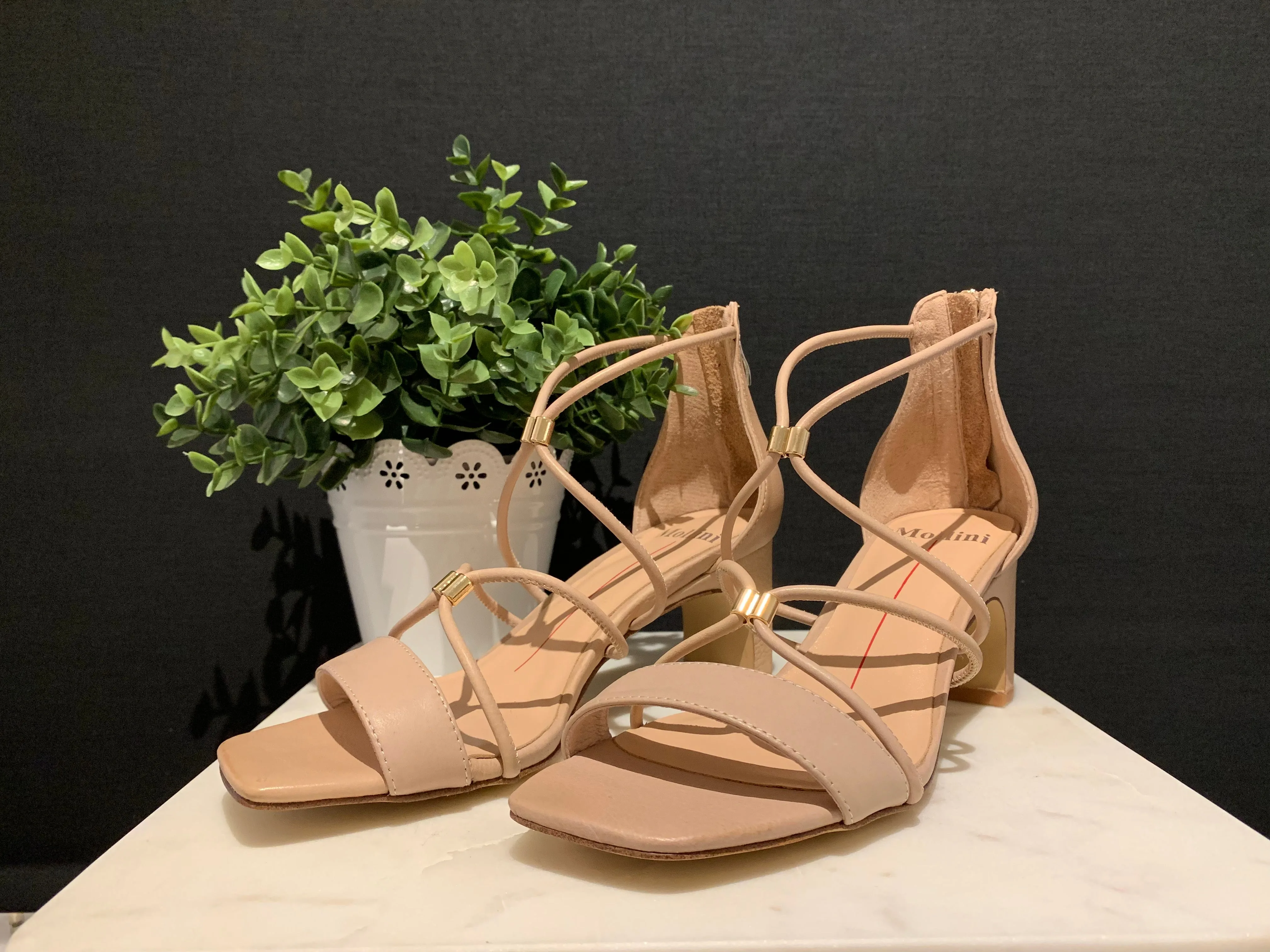 Mollini - Hilsty Dk Nude Leather