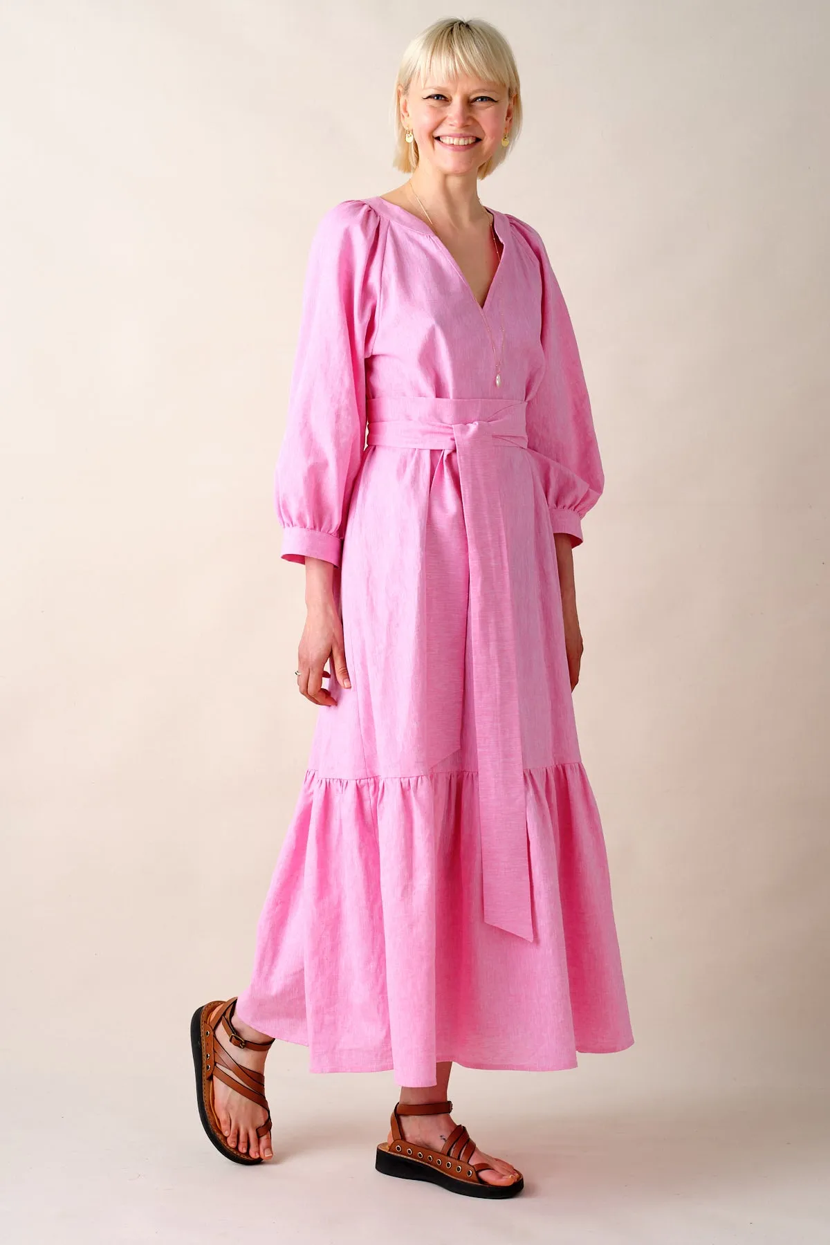 Naomi Cotton Pink Dress