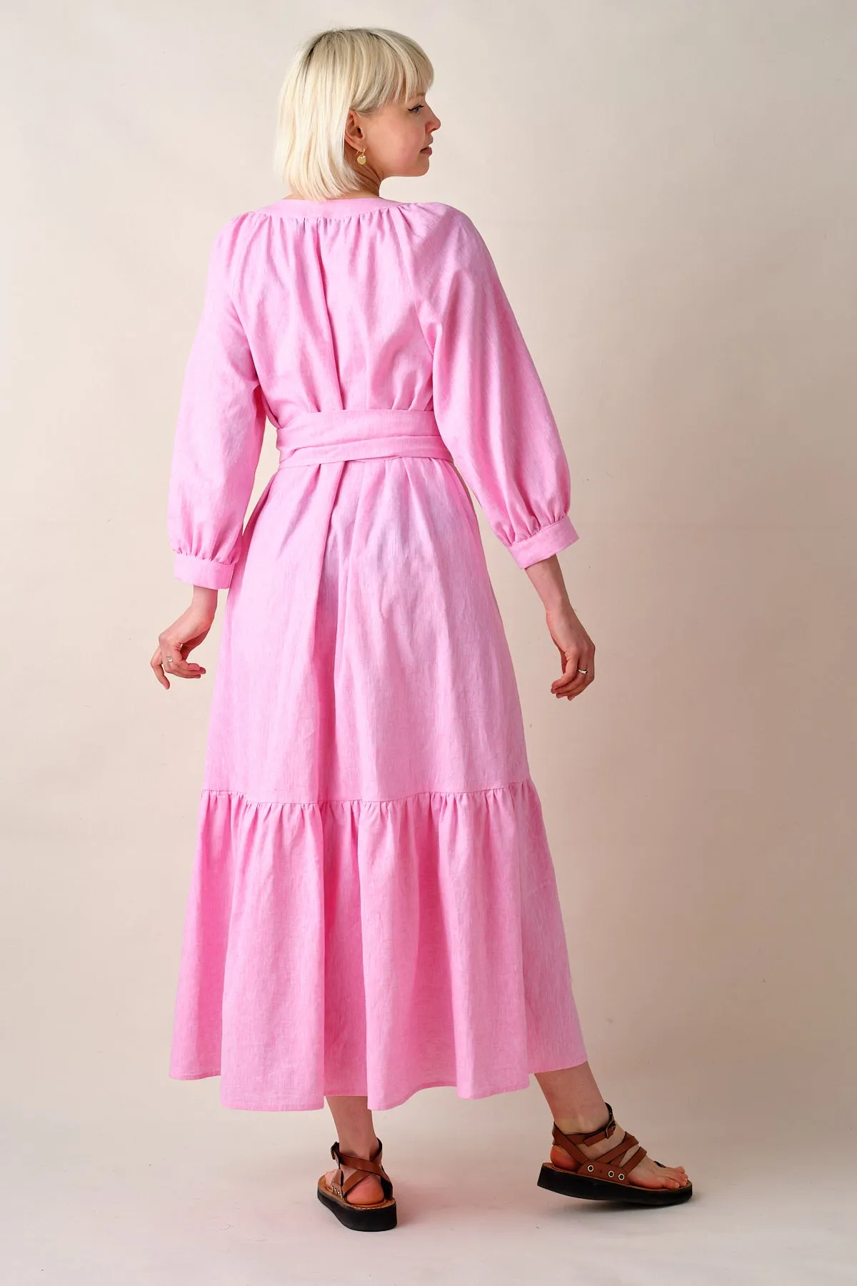 Naomi Cotton Pink Dress