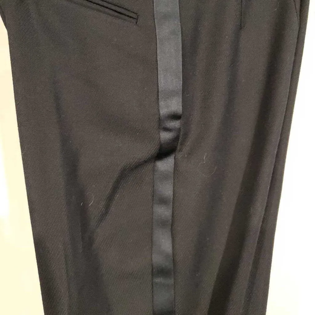 Navy Formal Jods with Suede(29W, 34 1/4INS)