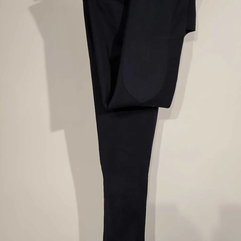 Navy Formal Jods with Suede(29W, 34 1/4INS)