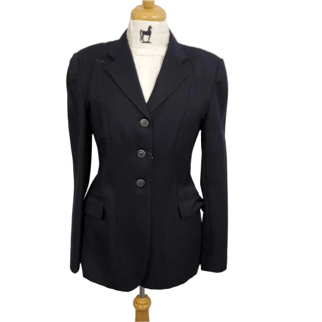 Navy Pinstripe Hunt Coat 12