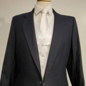 Navy Stripe Coat