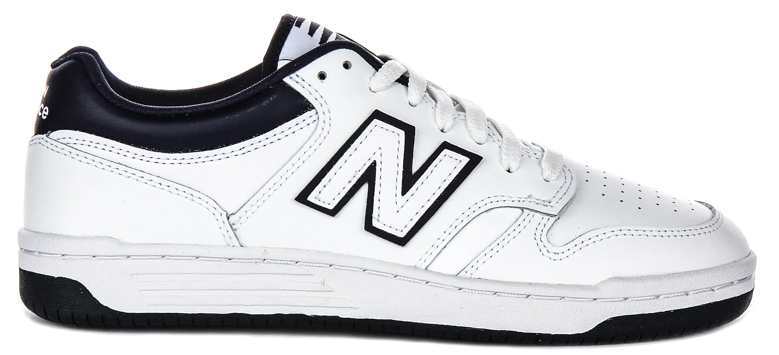 New Balance BB 480Lwn In White Navy