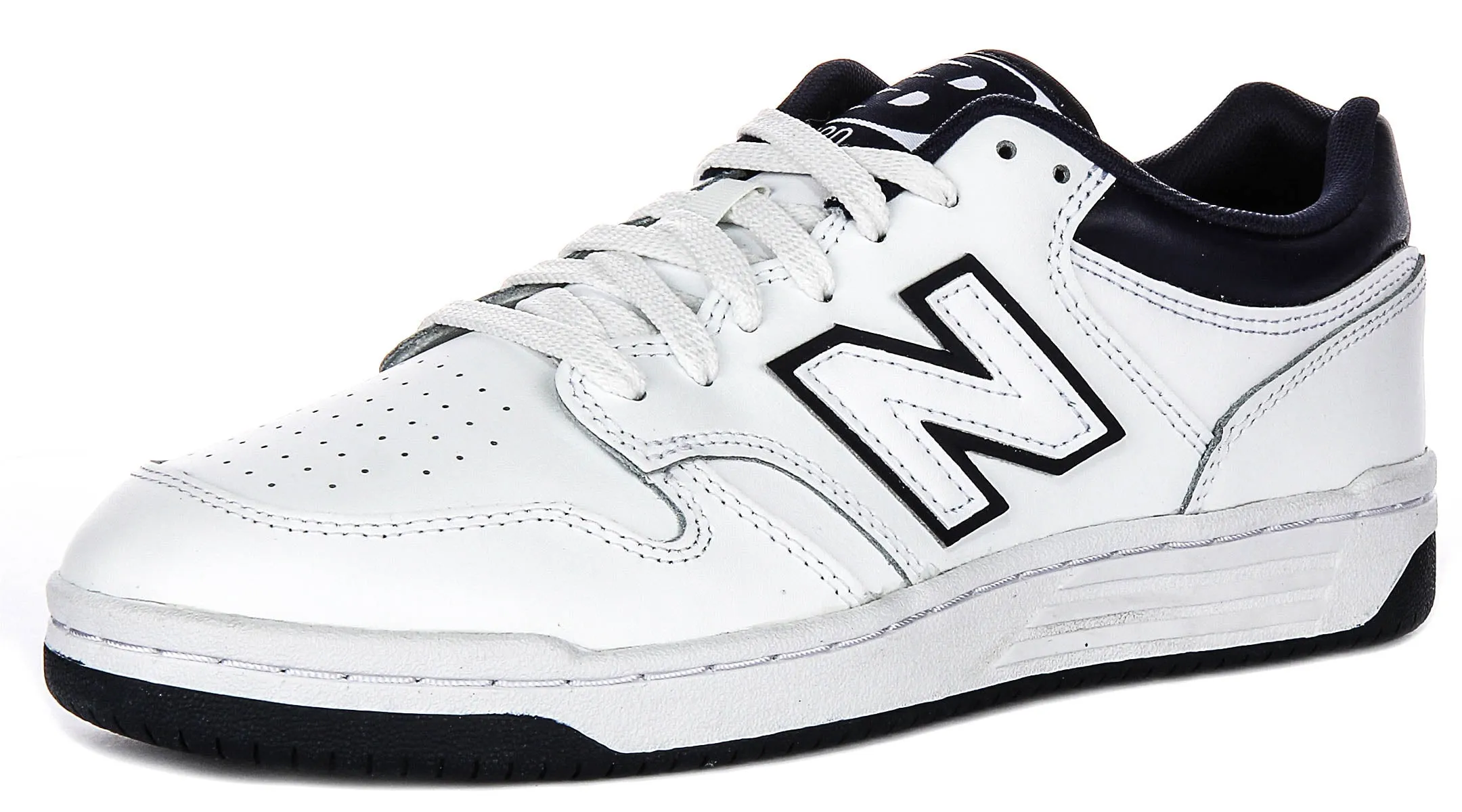 New Balance BB 480Lwn In White Navy