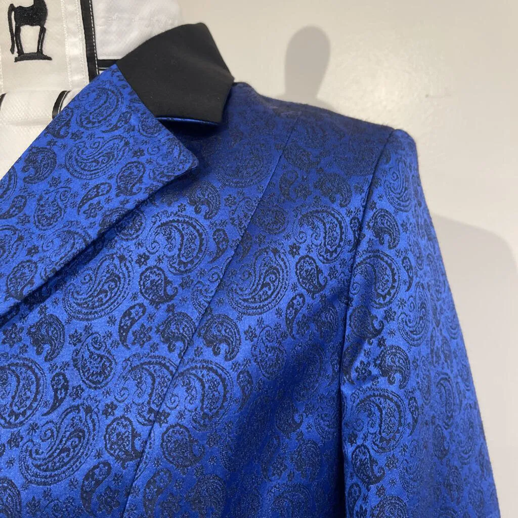 New MTC Blue Paisley Hunt Coat