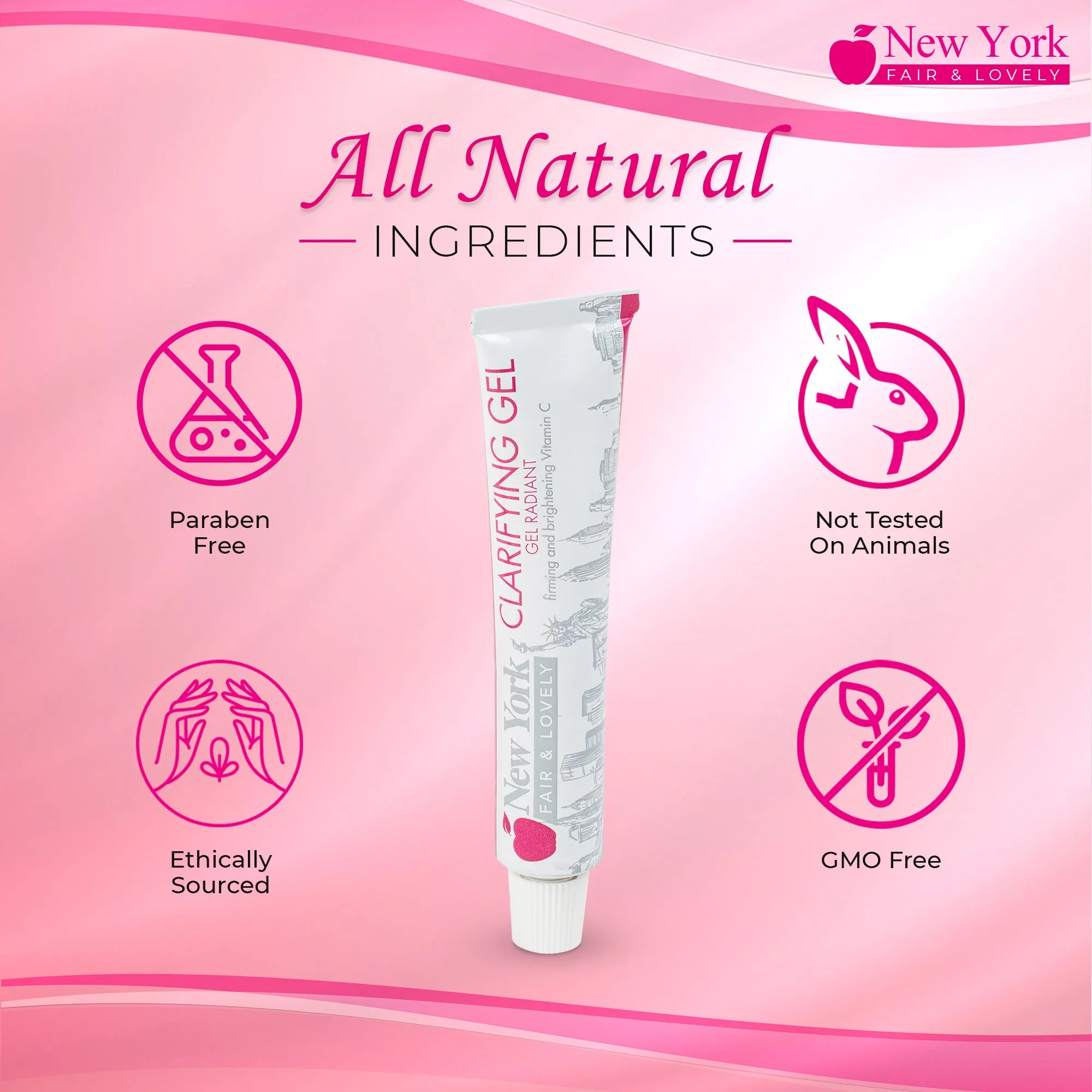 New York Fair & Lovely Clarifying Gel Tube – 30g/ 1 Fl Oz