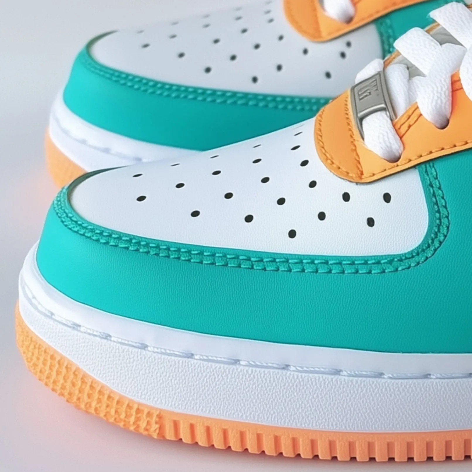 Nike Air Force 1 Custom Sneakers | Beach Crush II