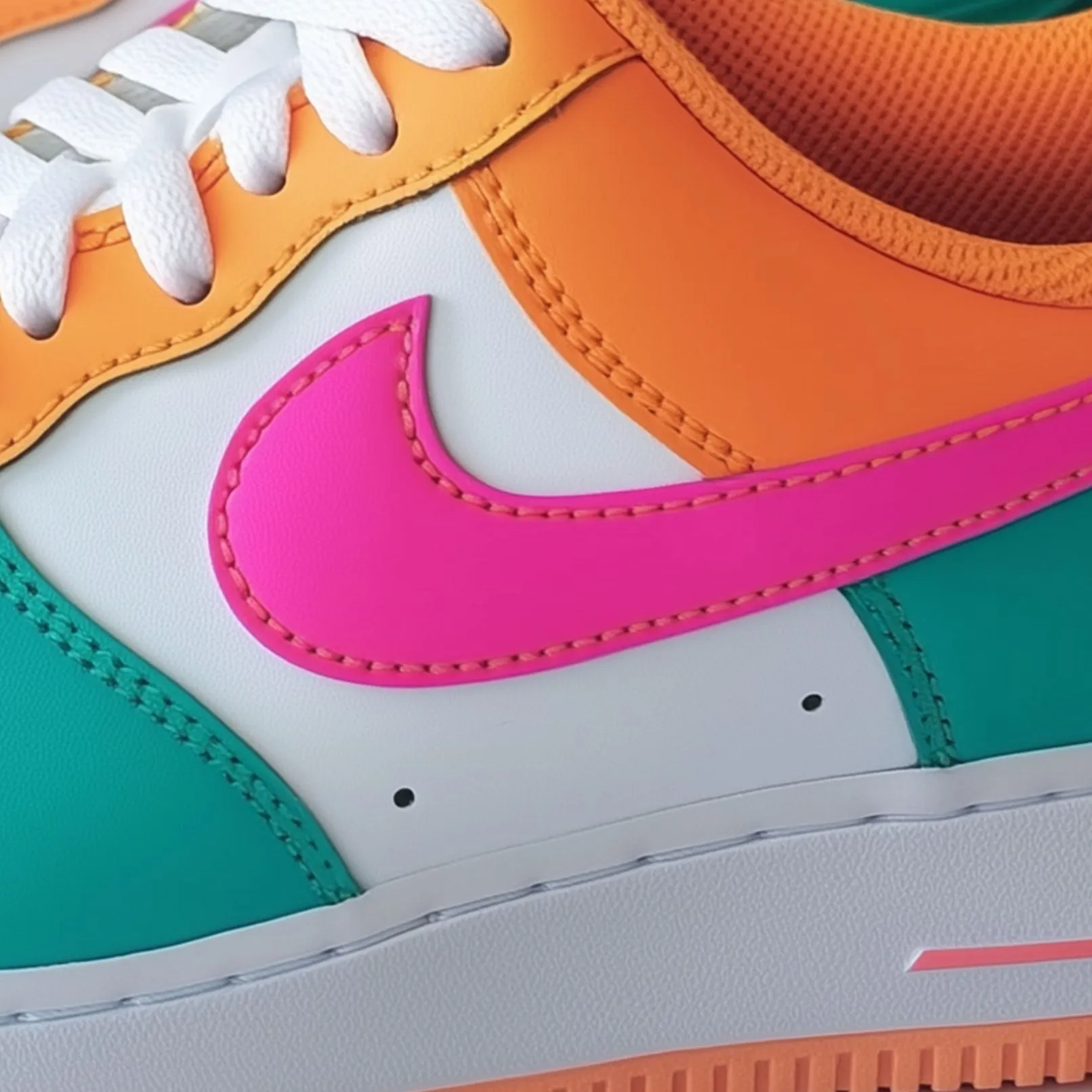Nike Air Force 1 Custom Sneakers | Beach Crush II