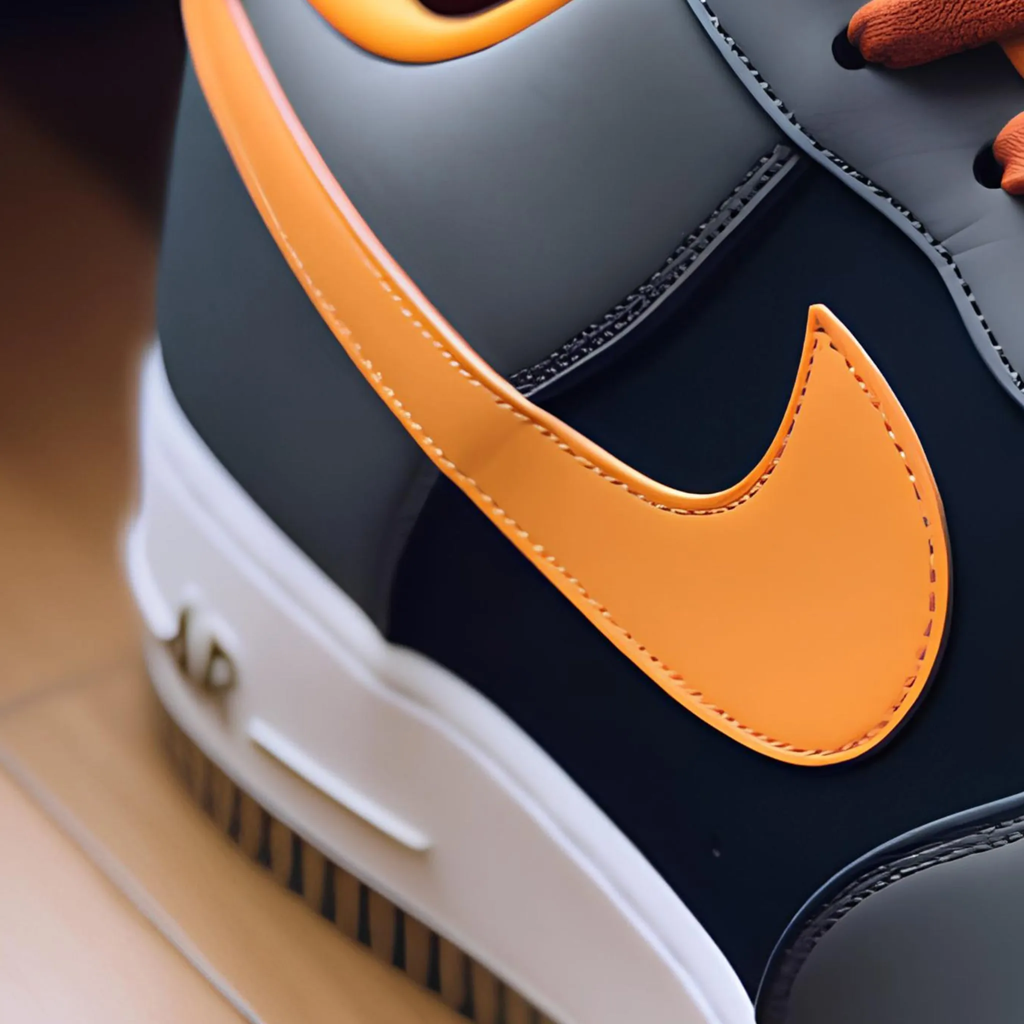 Nike Air Force 1 Custom Sneakers | Tungsten Slate