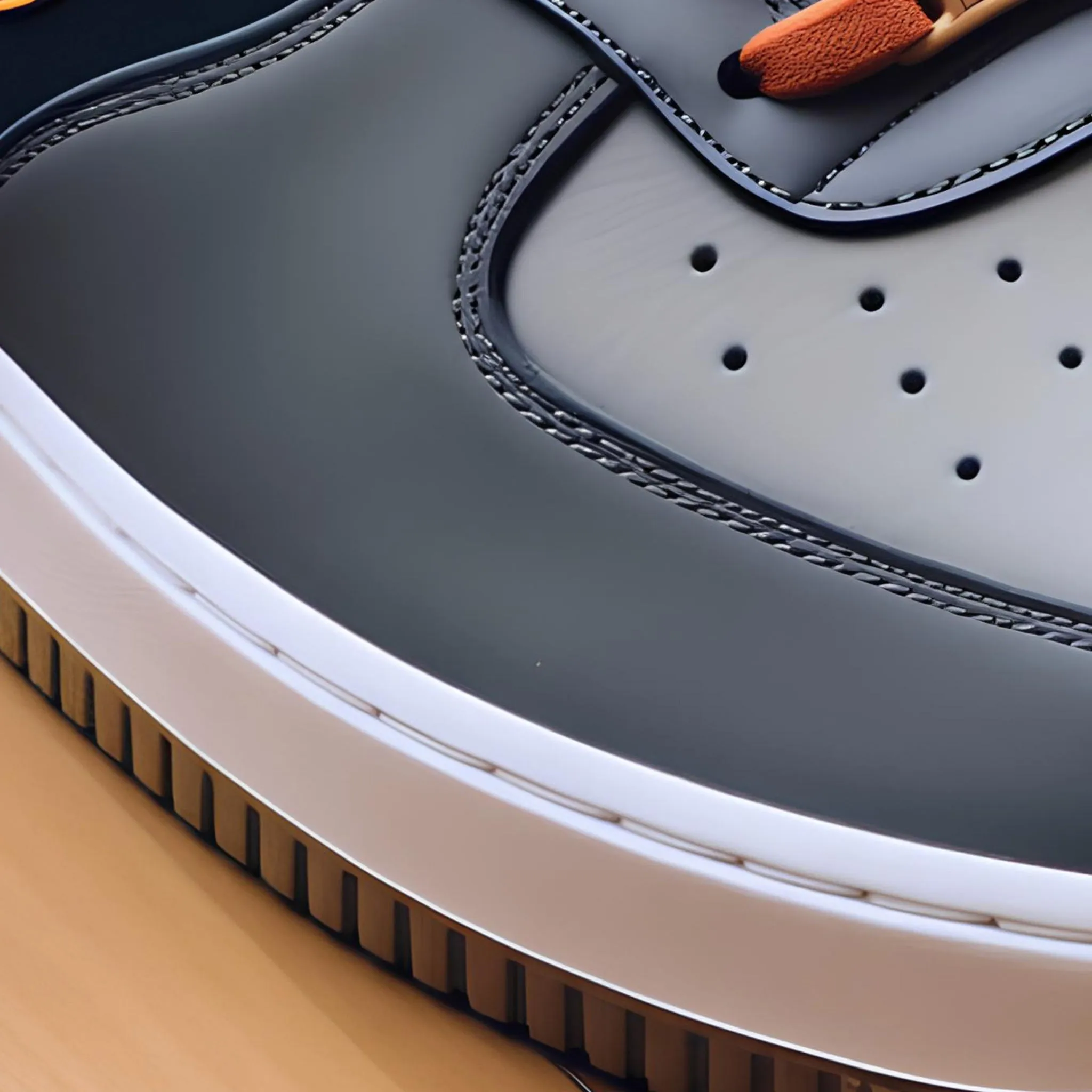 Nike Air Force 1 Custom Sneakers | Tungsten Slate
