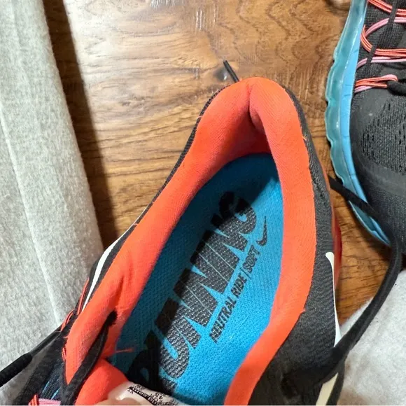 Nike Airmax Black, Fire and Blue