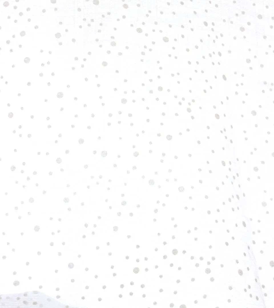 Nursery Snow White Sheer Relaxed Roman Shade