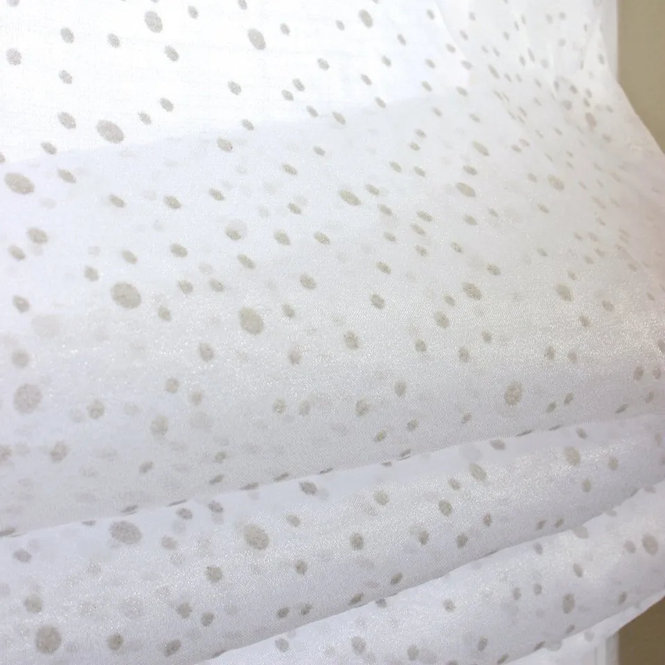 Nursery Snow White Sheer Relaxed Roman Shade