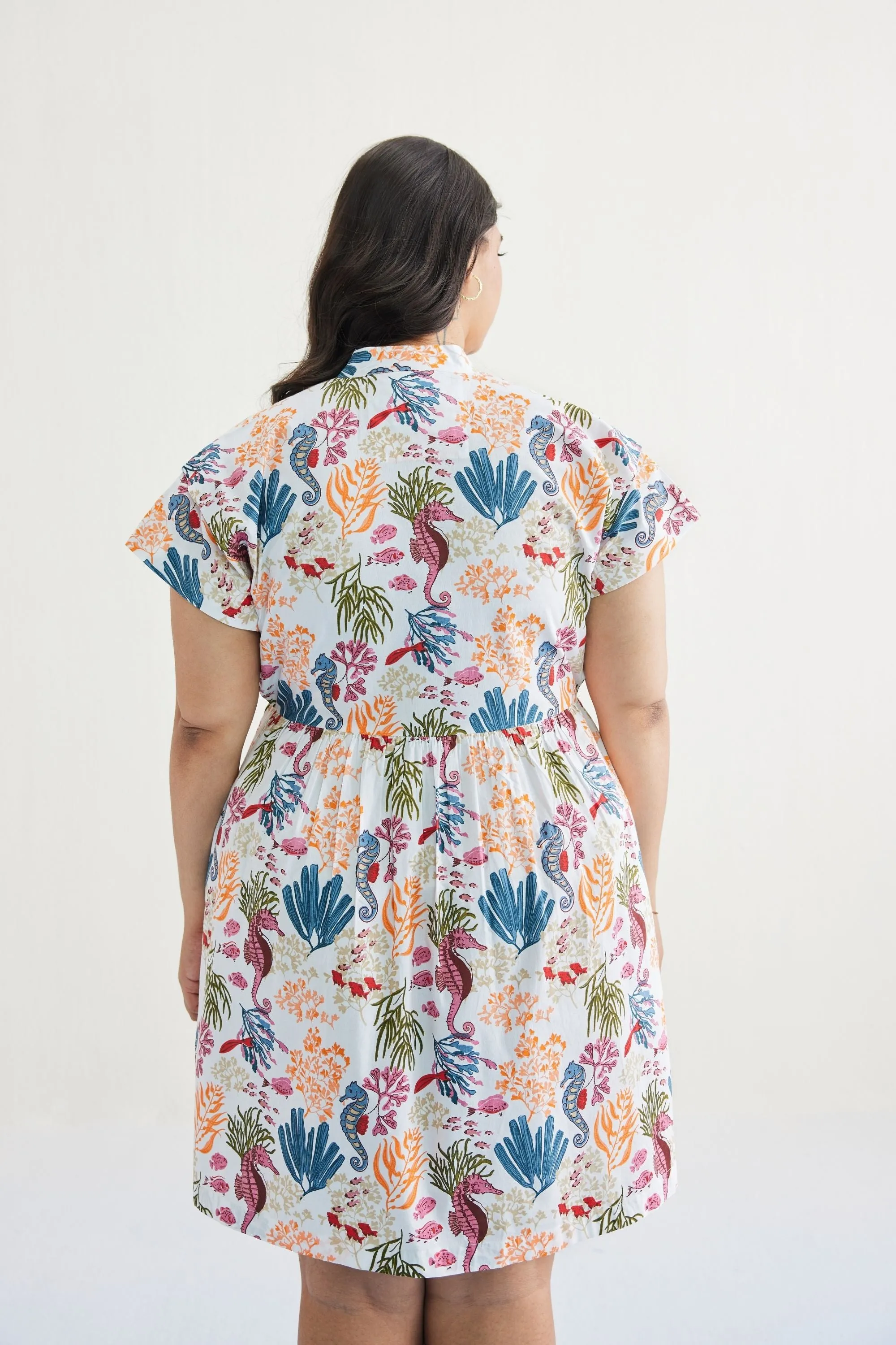 Ocean Heart Organic Cotton Dress