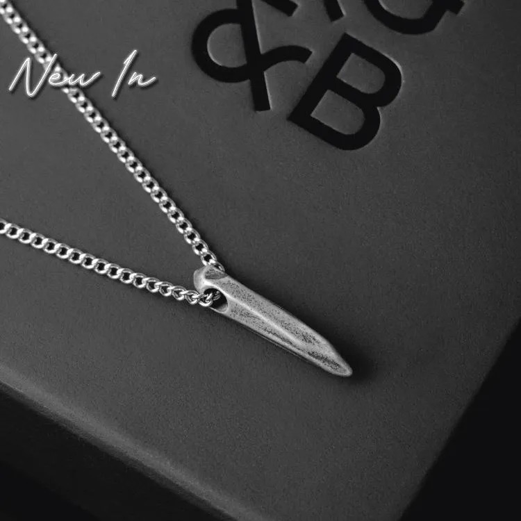 Odyssey Necklace (V2) Vintage Silver