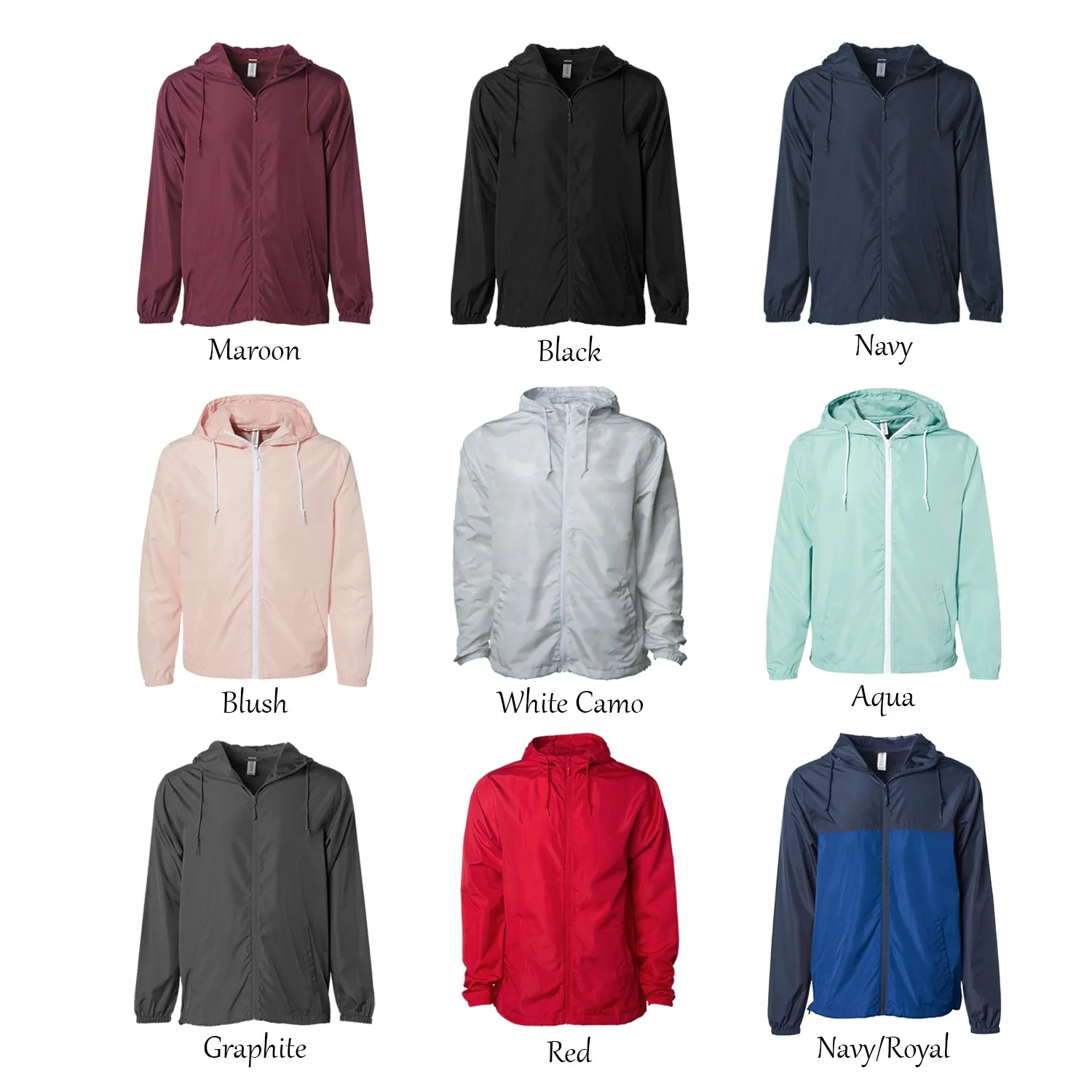 Phi Alpha Delta Full Zip Windbreaker